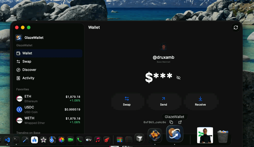 Wallet ready to trade